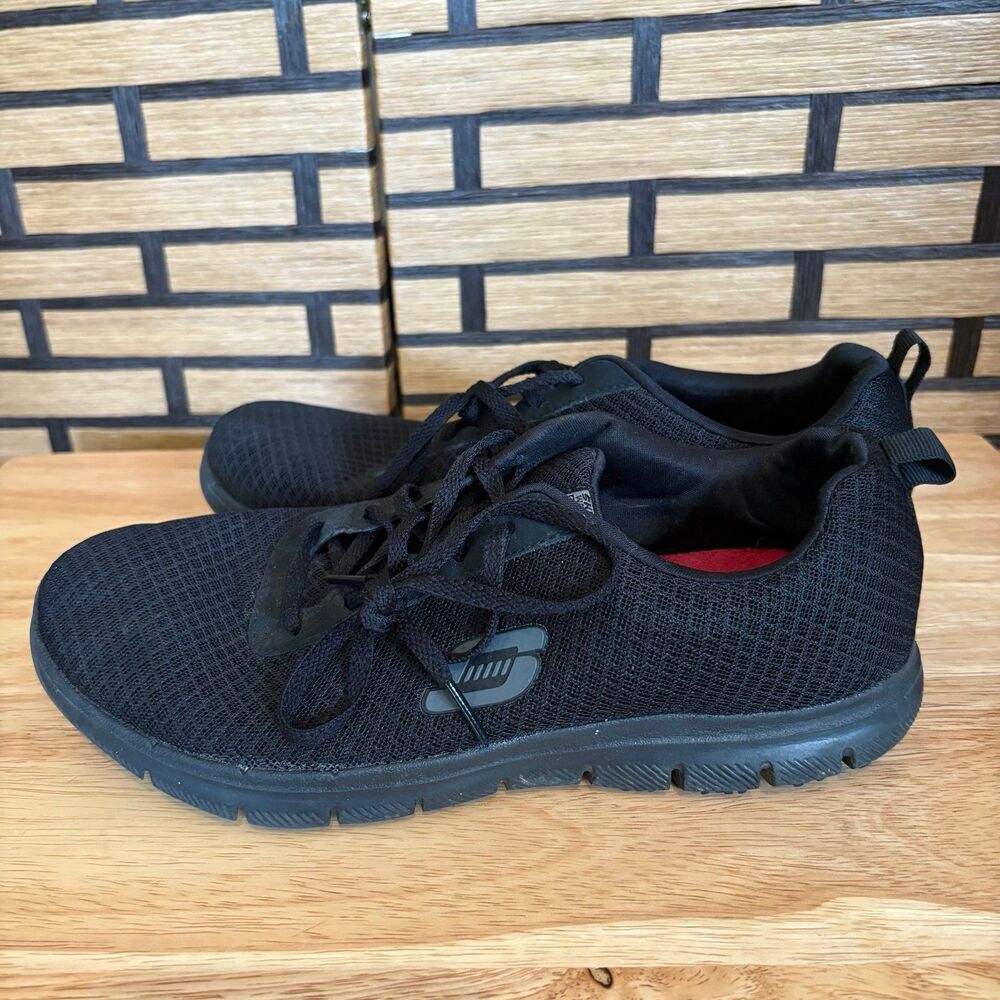 Skechers Black Sneakers Size 9